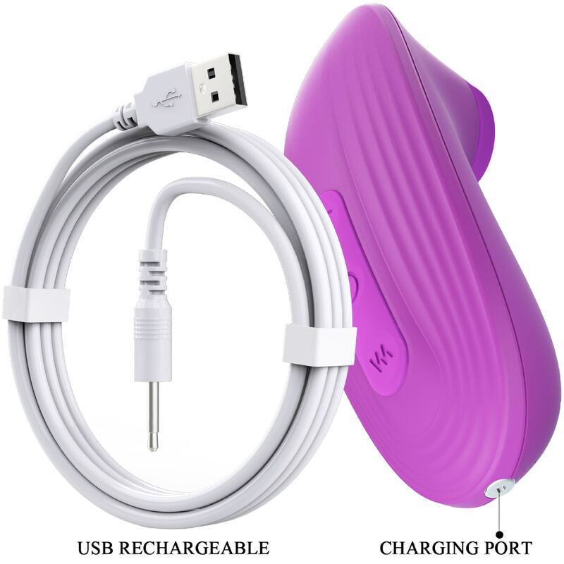 Stimulateur clitoridien Adora Mini ventouse violet - Romance - ROMANCE