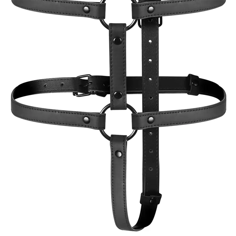 Harnais Bondage Réglable Torse et Bras - Fetish Submissive - FETISH SUBMISSIVE BONDAGE