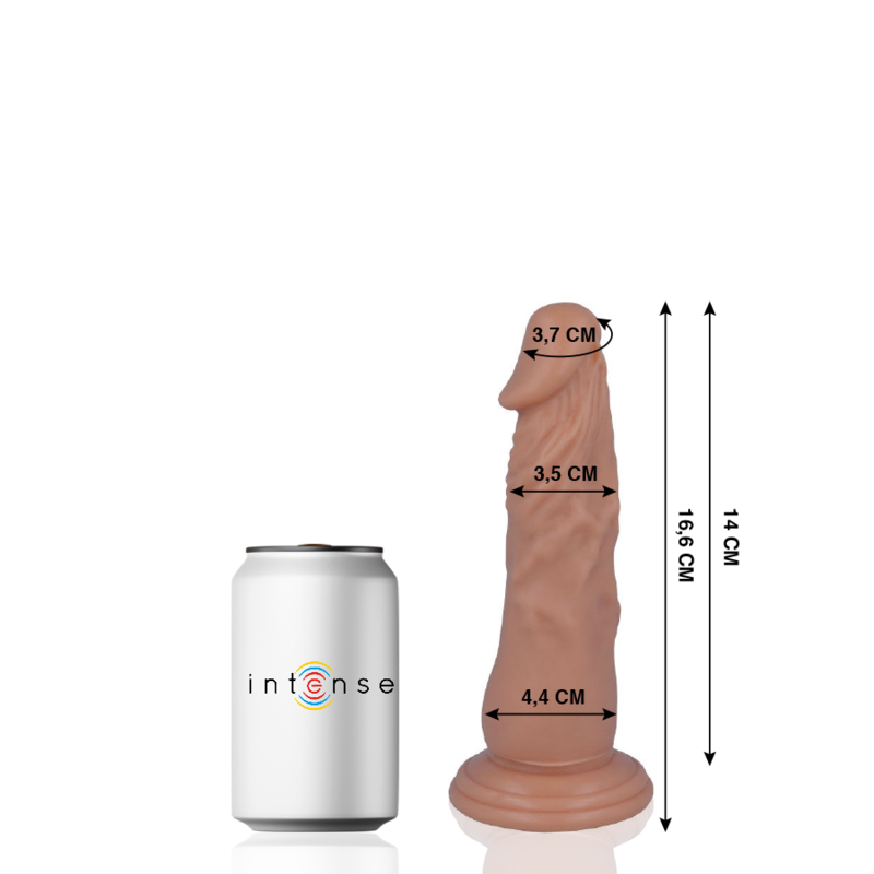 Mr. Intense - Dildo Ventouse Réaliste Couleur Chair / 16,6 cm