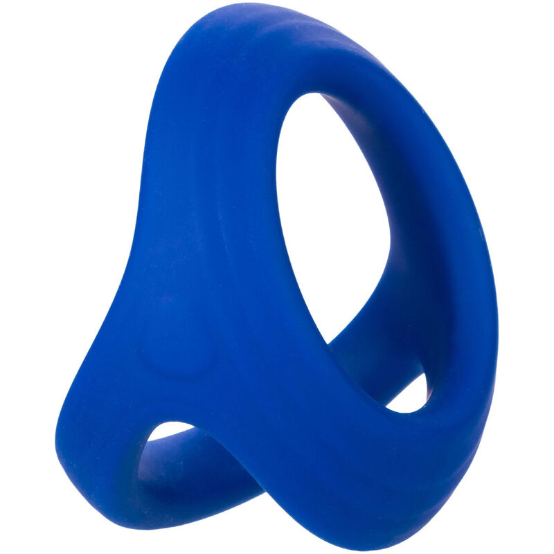 Anneau Pénien Admiral Cock & Ball Double Bleu - CalExotics