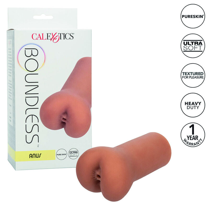 Masturbateur Anus Réaliste Marron - Calexotics