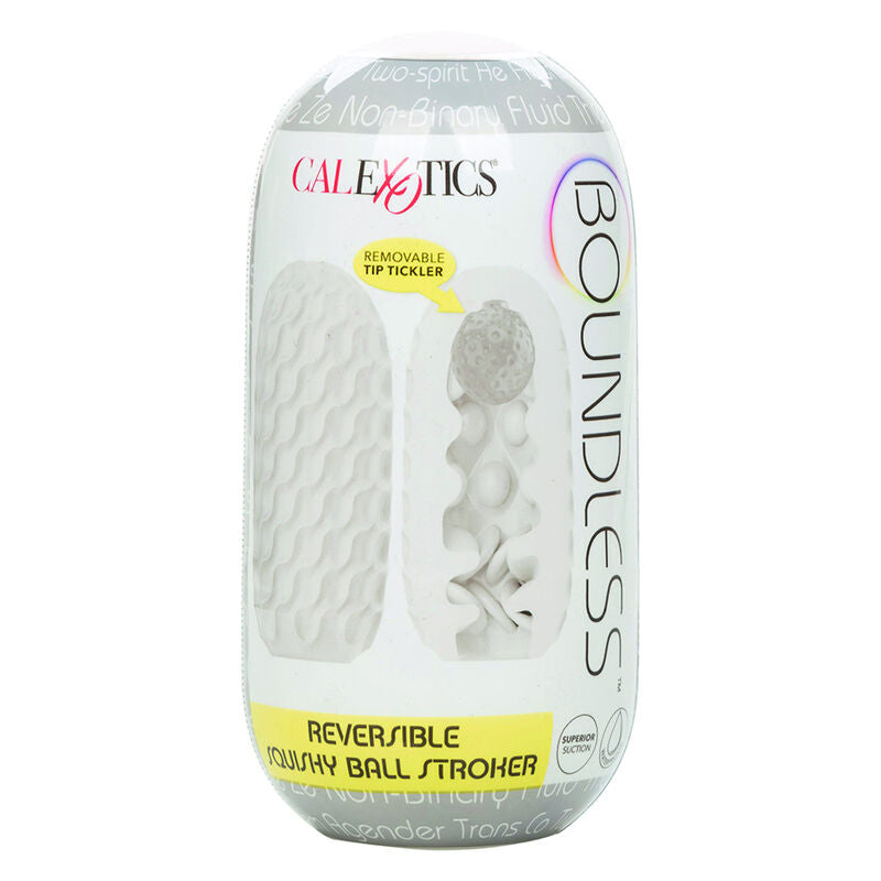 Masturbateur Boundless Squishy Ball Stroker Jaune - CalExotics