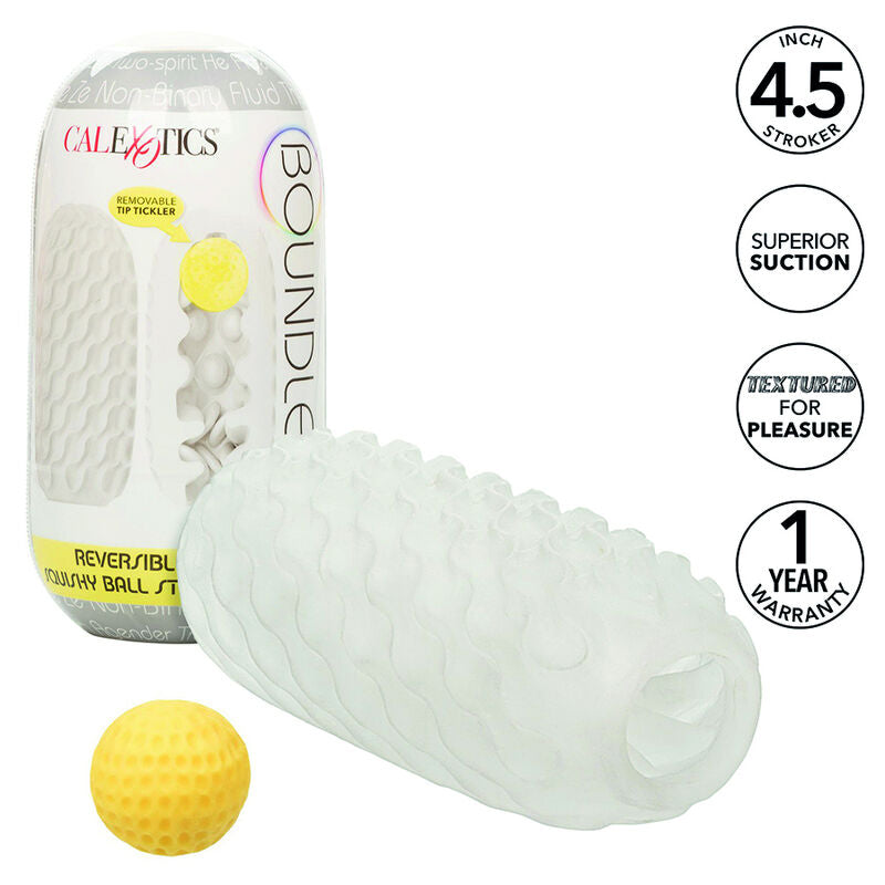 Masturbateur Boundless Squishy Ball Stroker Gris - CalExotics