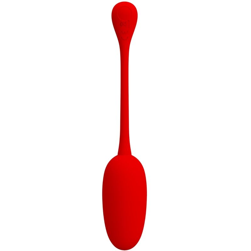 Pretty Love – Oeuf vibrant Rechargeable en silicone Knucker – Rouge