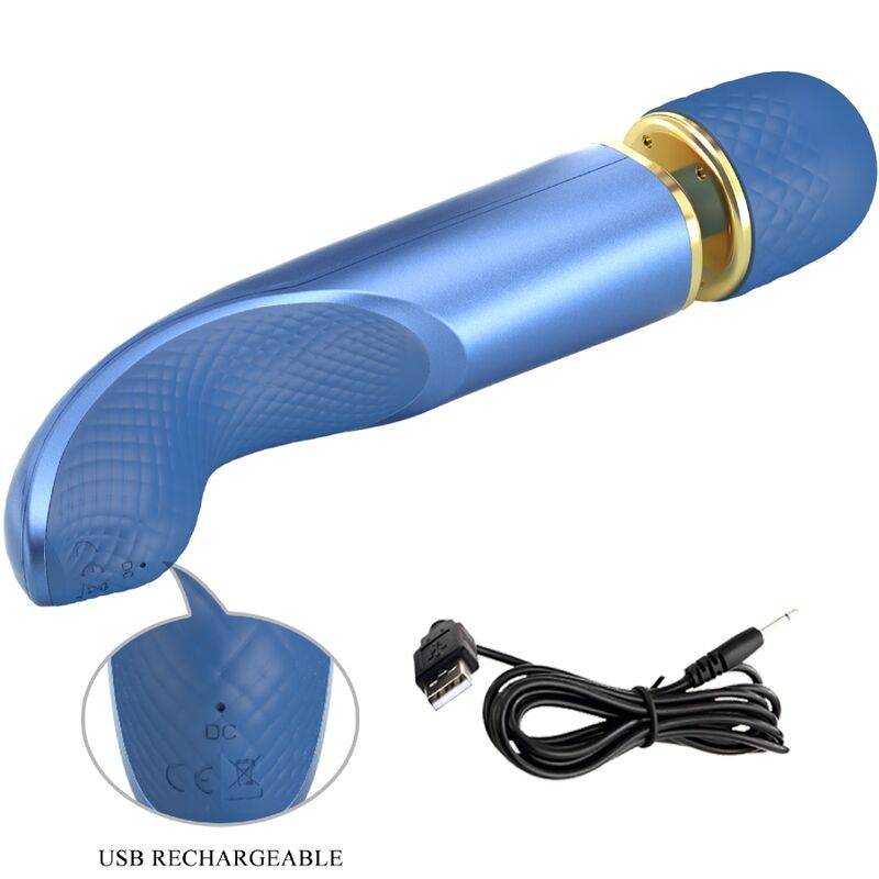 Masseur Intime Pretty Love 7 Modes Bleu - Pretty Love