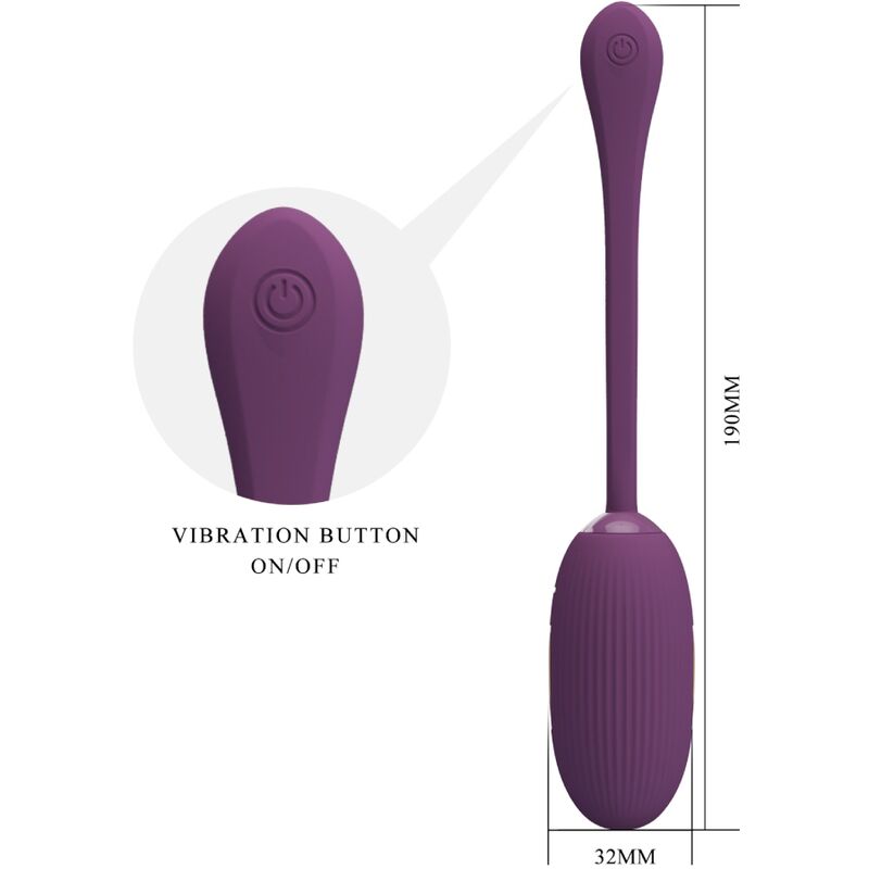 Oeuf Vibrant Connecté Pretty Love Violet - Pretty Love