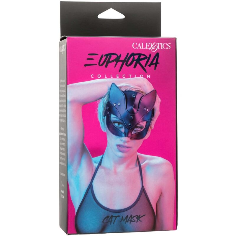 Masque Chat Euphoria Cuir Végétalien - CalExotics