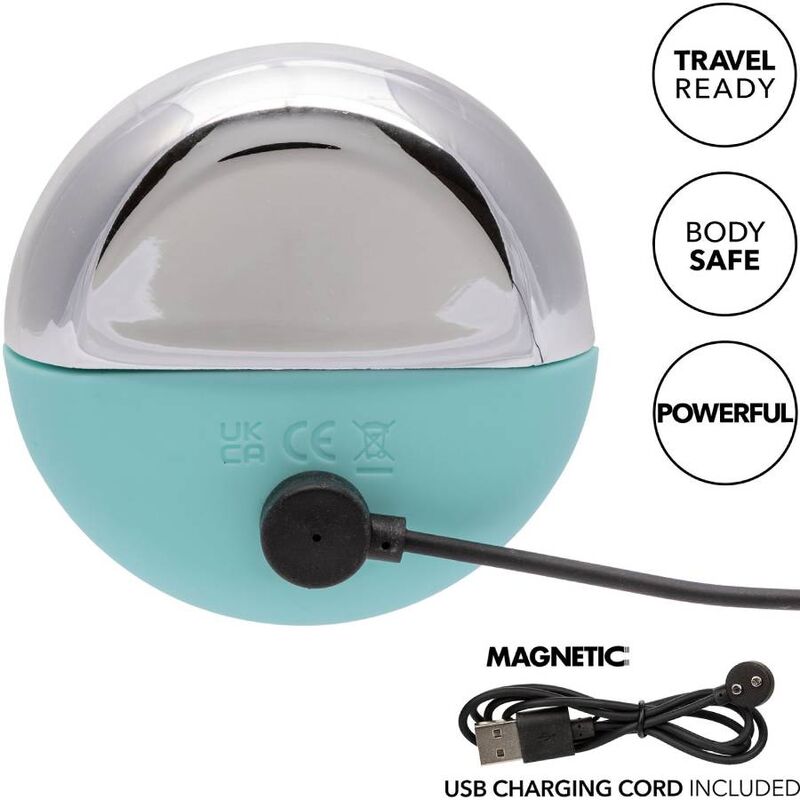 Stimulateur Clitoridien Ovation Rave Vert Aqua - CalExotics