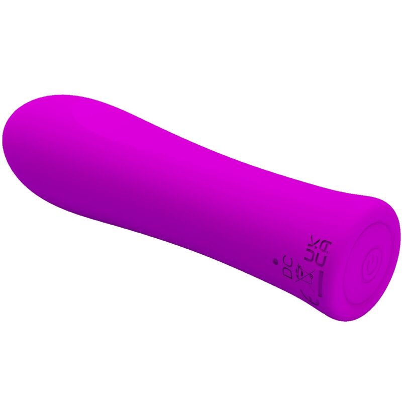 Pretty Love Mini Vibromasseur Alfreda avec 12 Modes de Vibrations en Silicone Rose