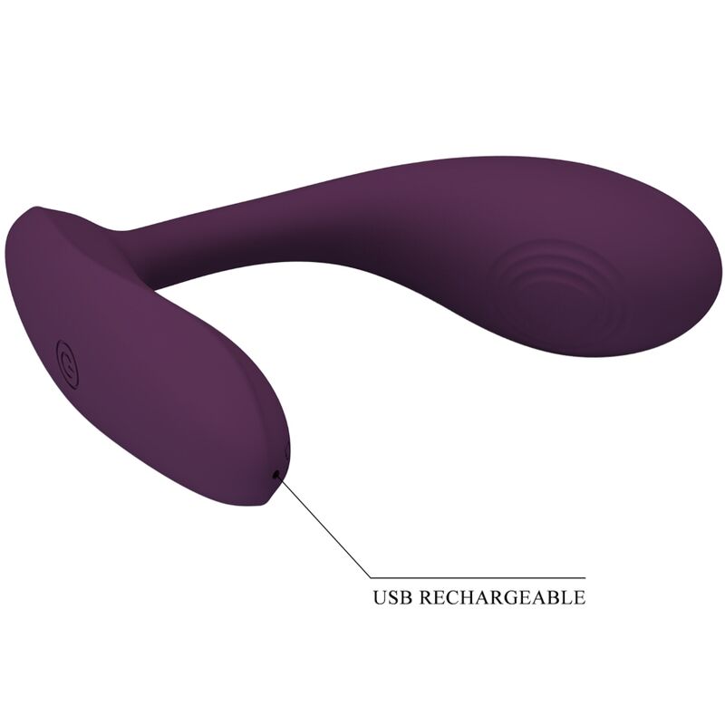 Vibromasseur Point G Baird Connecté Lila - Pretty Love