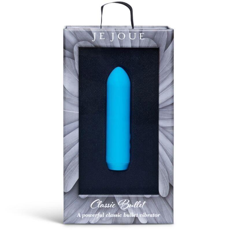 Vibromasseur Bullet Classique Bleu + Manchon - Je Joue - Je Joue