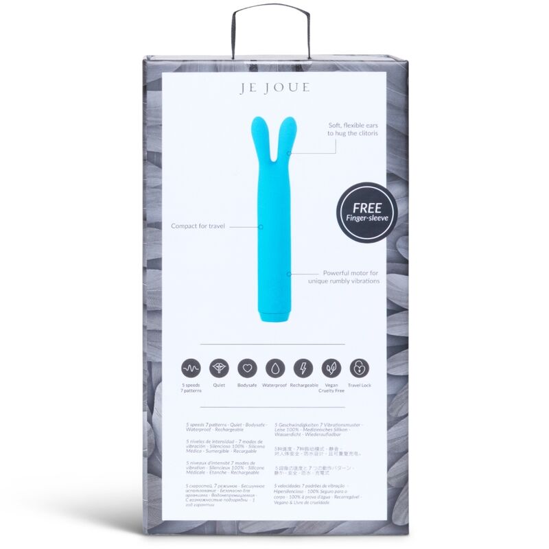 Stimulateur Clitoridien Bullet Rabbit Bleu - Je Joue - Je Joue