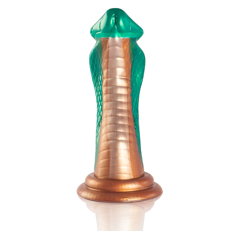 Gode Python Cobra Vert, Design Écailleux Fantasy - Epic