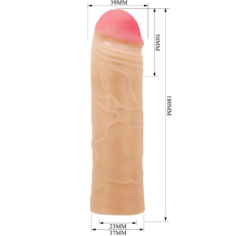 Pretty Love - Gaine pour Augmenter Taille pénis (+5cm) - Beige
