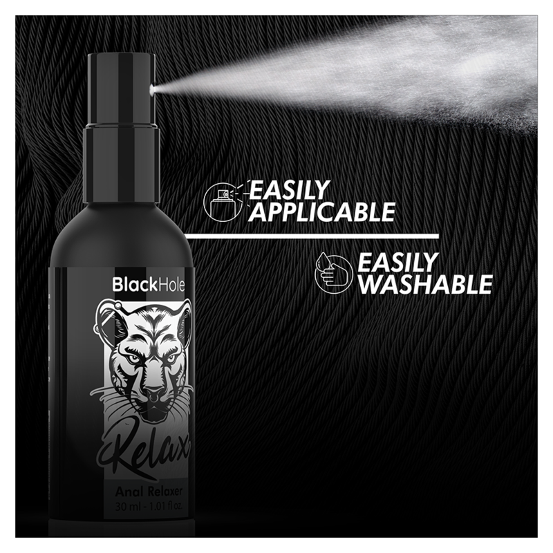 Spray relaxant anal Black Hole Explorer 30ml - Black Hole - BLACK HOLE