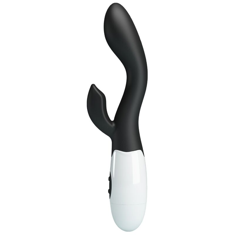 Vibromasseur Double Stimulation Brighty Noir - Pretty Love - PRETTY LOVE FLIRTATION