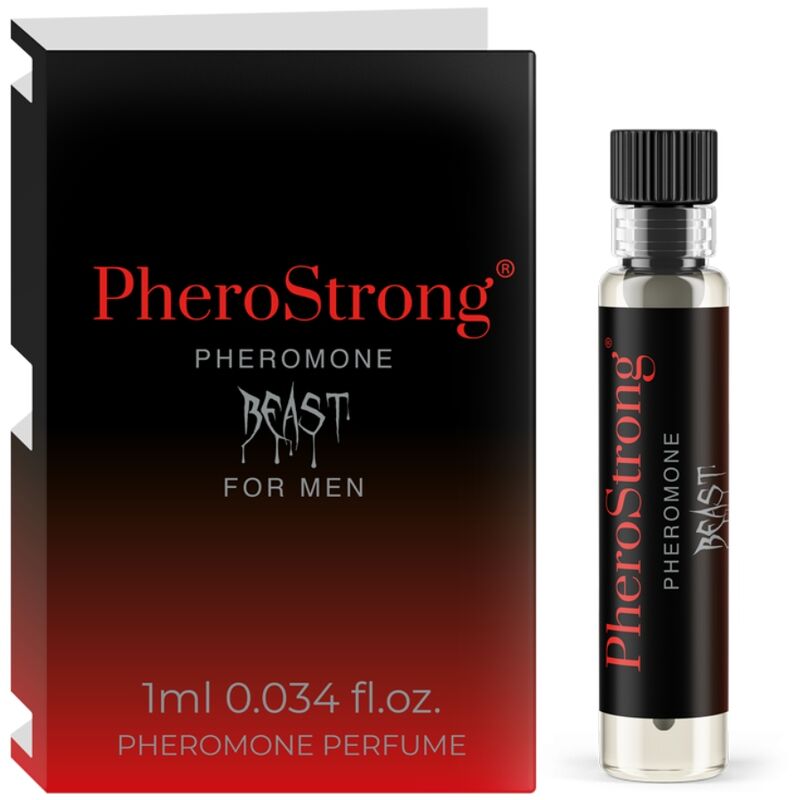 PheroStrong - Parfum aux Phéromones pour Hommes Beast - 1 ml