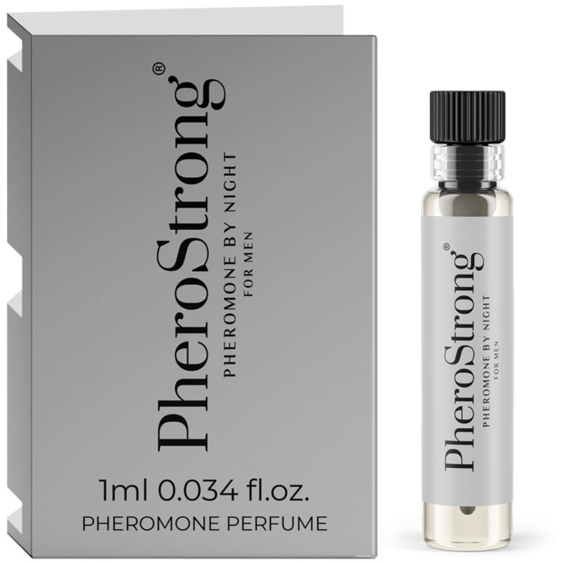 PheroStrong - Parfum aux Phéromones pour Homme Night - 1 ml