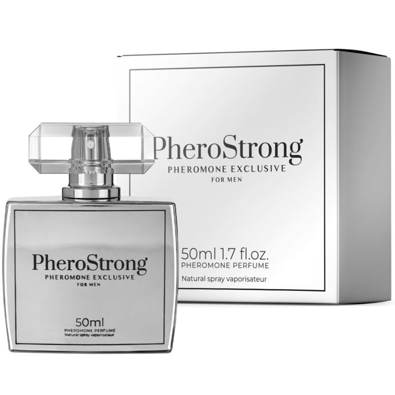 PheroStrong - Spray Phéromone pour Homme Exclusive - 50 ml