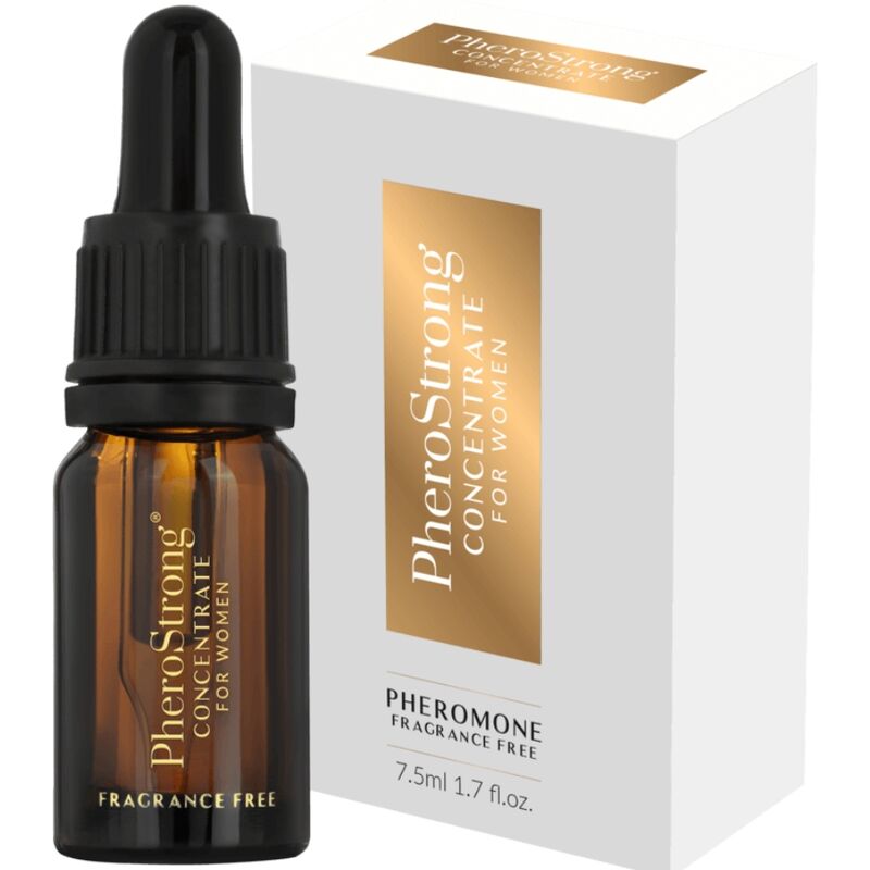 PheroStrong - Concentré de Phéromones sans Parfum pour Femme - 7,5 ml