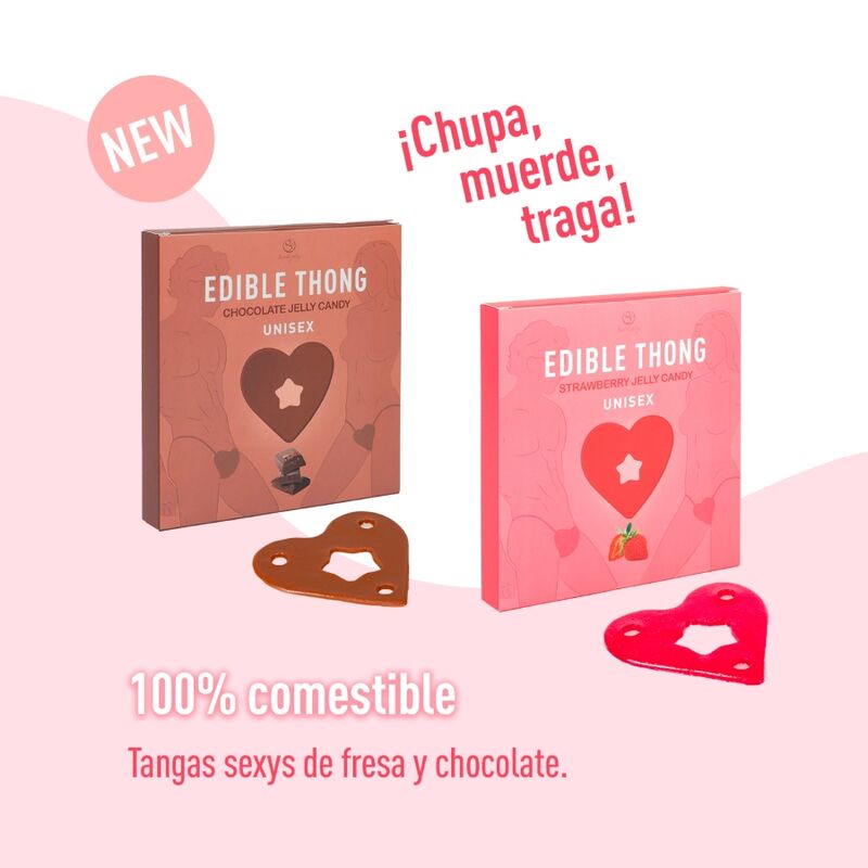 String comestible saveur Chocolat - Secret Play