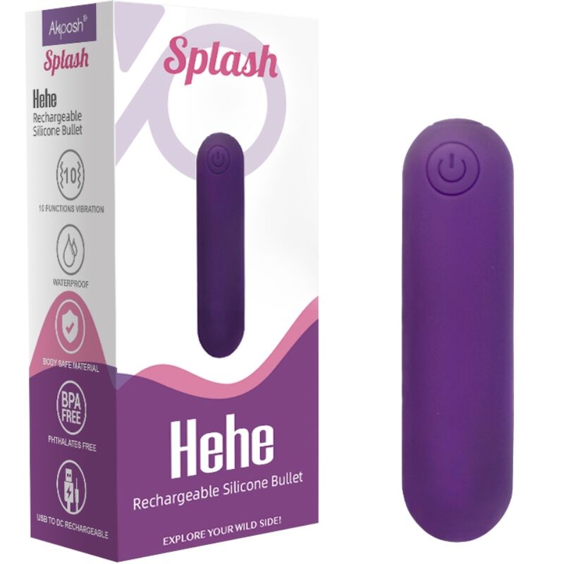 Vibromasseur Bullet Splash Hehe Violet - Armony - Armony
