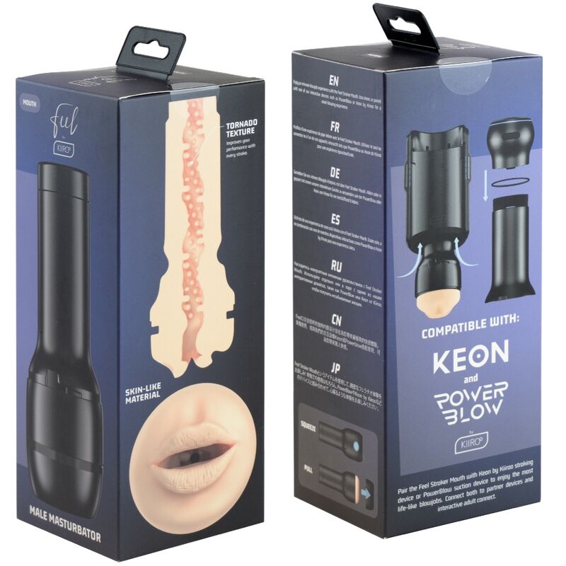 Masturbateur Masculin Feel Stroker Mouth - Kiiroo