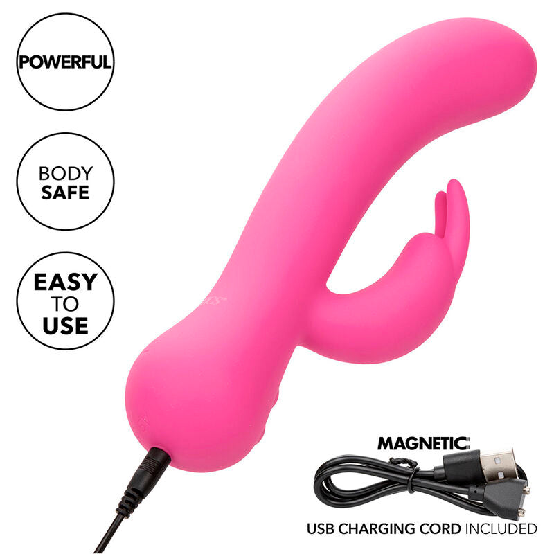 Vibromasseur Lapin First Time Rechargeable Rose - CalExotics