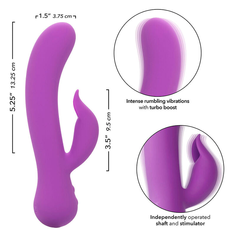 Vibromasseur Rabbit First Time Pleaser Violet - CalExotics