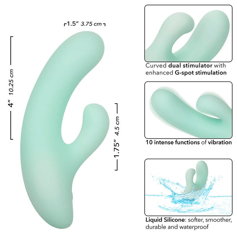 Vibrateur Point G Pacifica Fiji Aqua - CalExotics