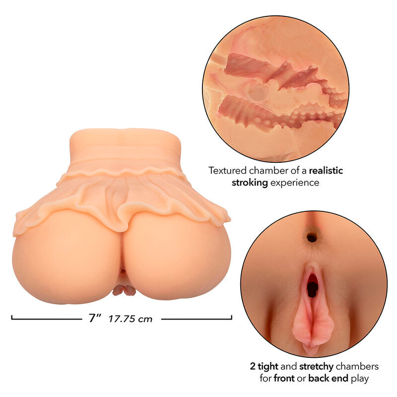 Masturbateur Double Entrée Peep Show Girl Chair - CalExotics