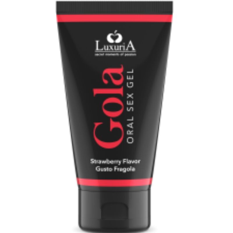 Gel Sexuel Oral Luxuria Saveur Fraise 50ml - Intimateline - INTIMATELINE LUXURIA