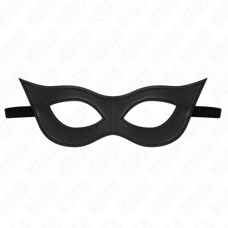 Masque en cuirette modèle 2 23x7,5cm - Kink - KINK MASKED ALLURE