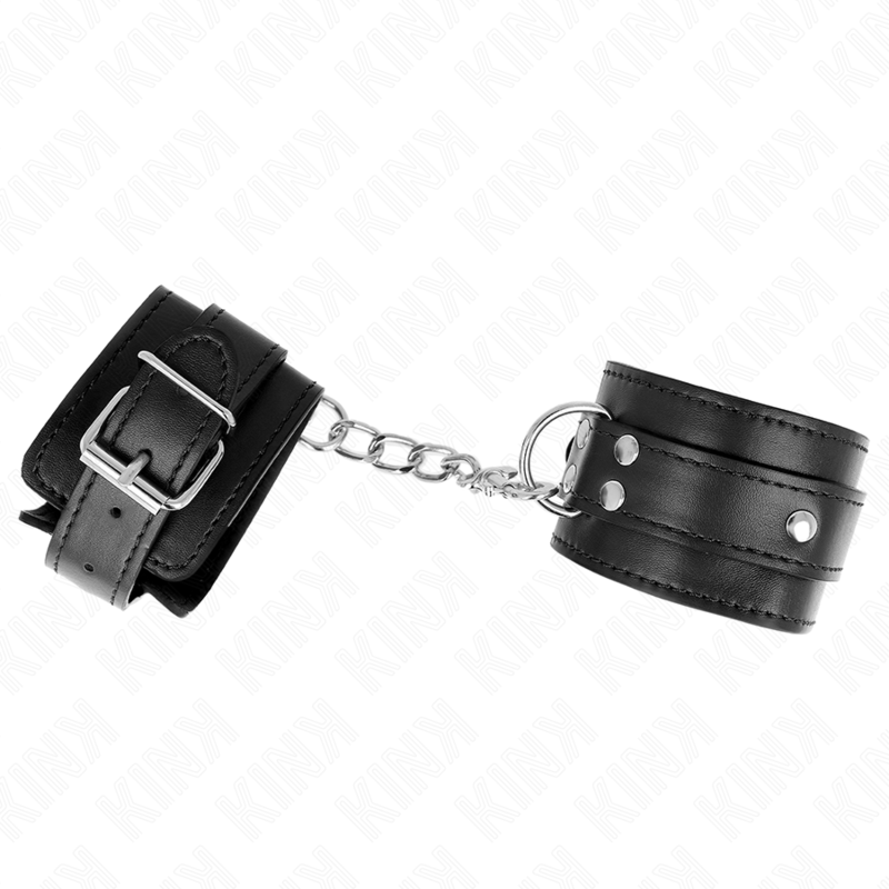 Menottes Ajustables Noires 3 Bracelets de Poignet - KINK - KINK WRIST RESTRAINT
