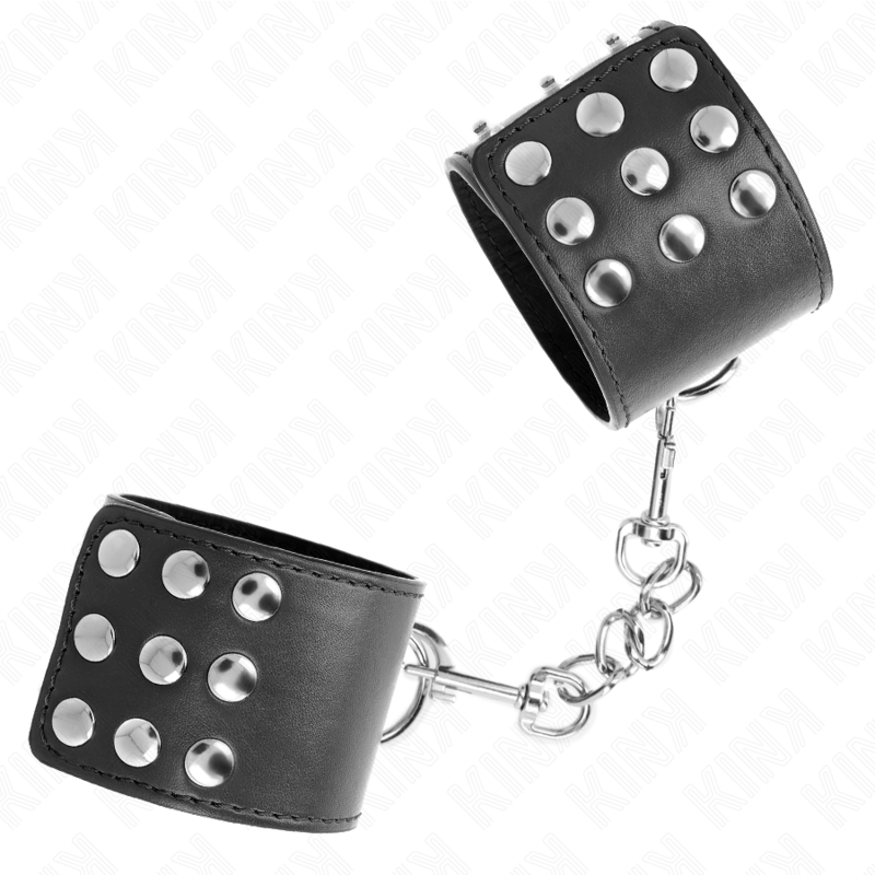 Menottes Appui-Poignets Réglables Noir 19-24cm - KINK - KINK WRIST RESTRAINT