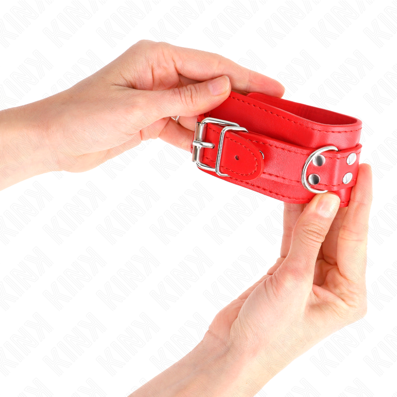 Menottes Poignets KINK Ajustables Rouge - KINK - KINK WRIST RESTRAINT
