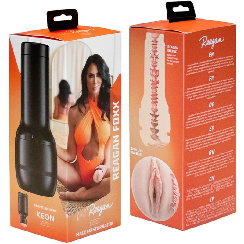 Masturbateur Reagan Foxx Compatible Keon - Kiiroo
