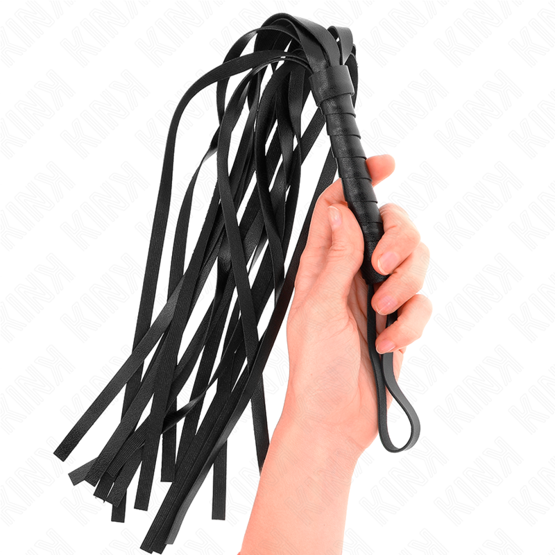 Kink - Martinet BDSM Débutant Noir - 45 cm