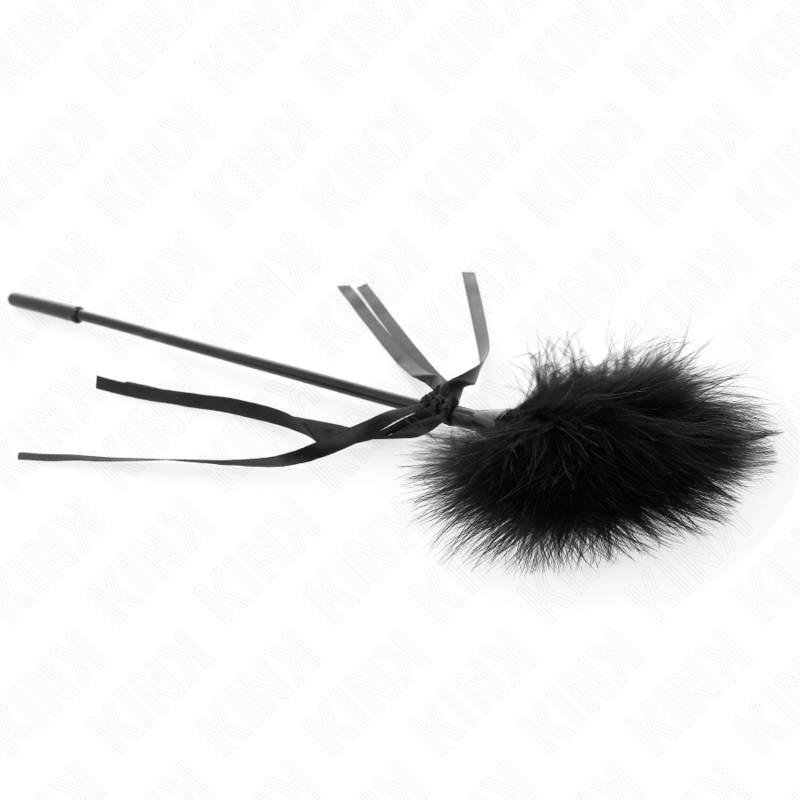 Plume chatouilleuse avec nœud 35 cm - Kink - KINK IMPACT & TOUCH