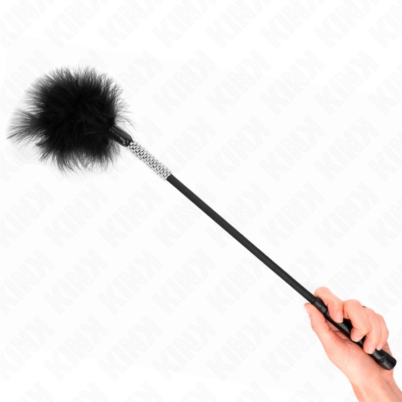 Plumeau Chatouilles Strass 50cm - KINK - KINK IMPACT & TOUCH