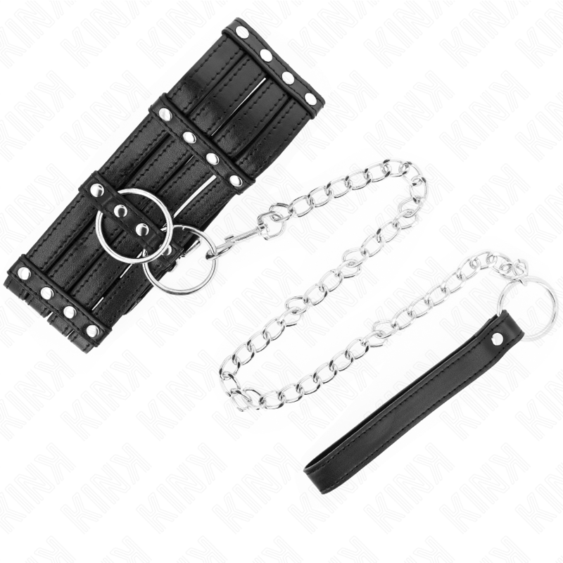 Collier BDSM Sub Style avec Ceinture Ajustable - KINK - KINK COLLAR & GAG