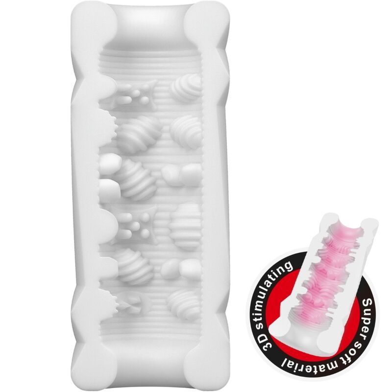 Masturbateur Masculin Pretty Love Modèle 1 Blanc - Pretty Love