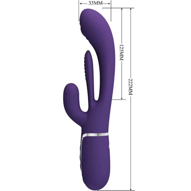 Stimulateur Rabbit Multifonction Shania Violet - Pretty Love