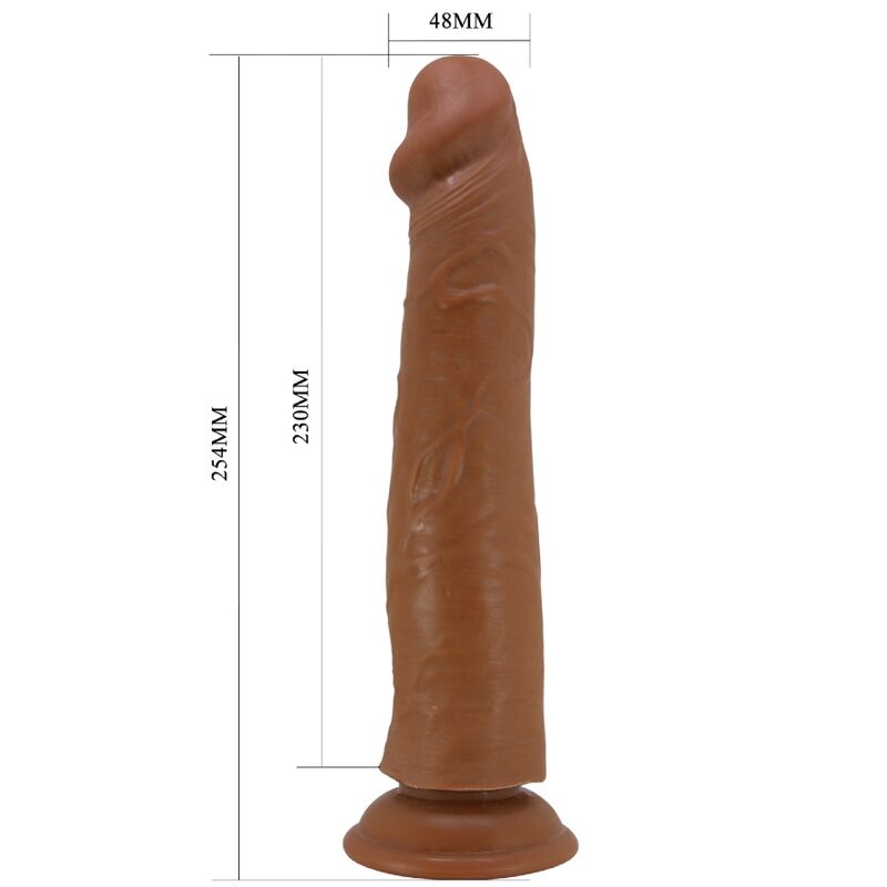 Gode Réaliste Pretty Love Sharife Marron XXL 25cm - Pretty Love