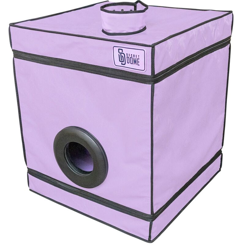 Secret Dome - Cabine BDSM Contrainte Bukkake - Violet et Noir