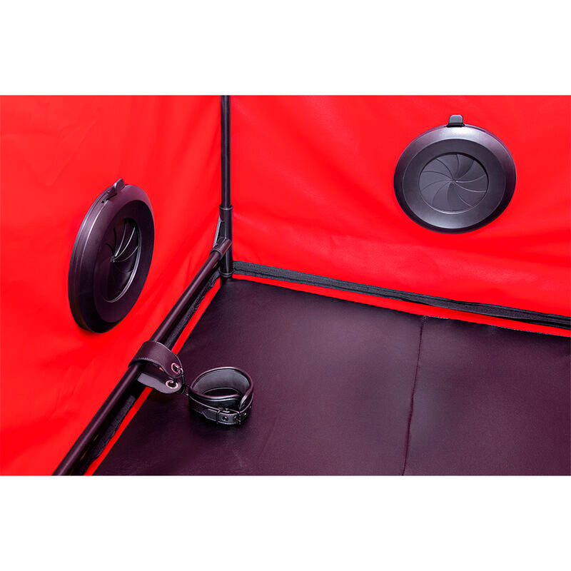 Secret Dome - Cabine BDSM ’Bondage box’ Scandale - Noir et Rouge