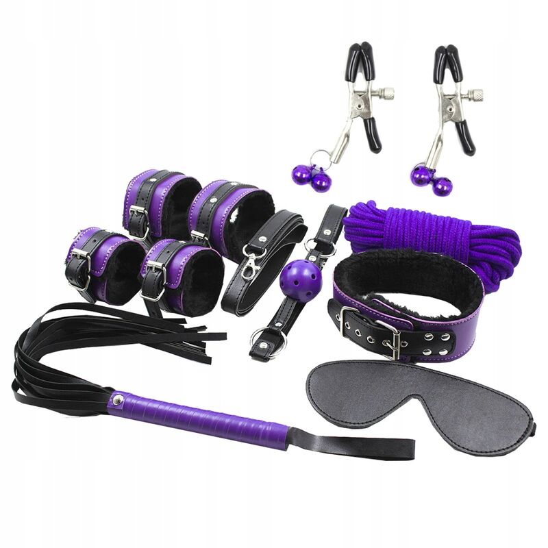 Secret Play - Coffret de Bondage Secret Pleasure - Violet
