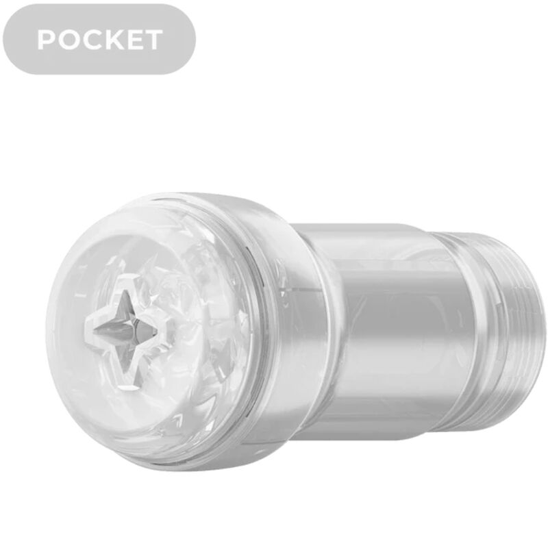 Masturbateur Pocket Feel Stroker Crystal Transparent - Kiiroo