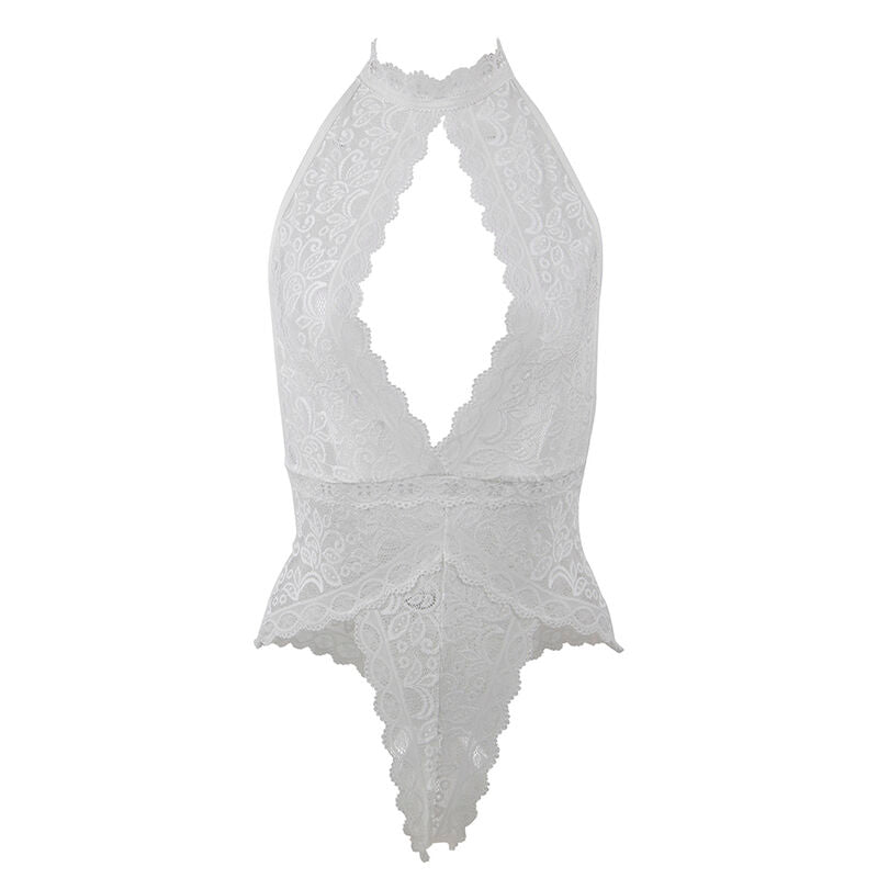 Body dentelle blanc L/XL - Subblime - SUBBLIME BODYSTOCKINGS