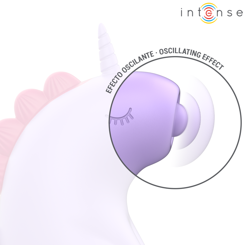 Stimulateur Clitoridien Sweetie Tongue Licorne Rose - Intense
